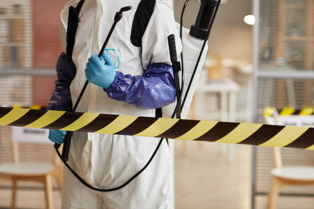 Professional Blood Cleanup technician working in Deerfield Beach, FL